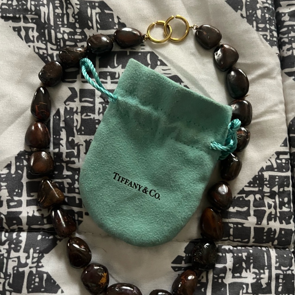 Tiffany & Co. Brown Beaded necklace